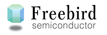 Technology logo for semiconductor company by flying cloud design