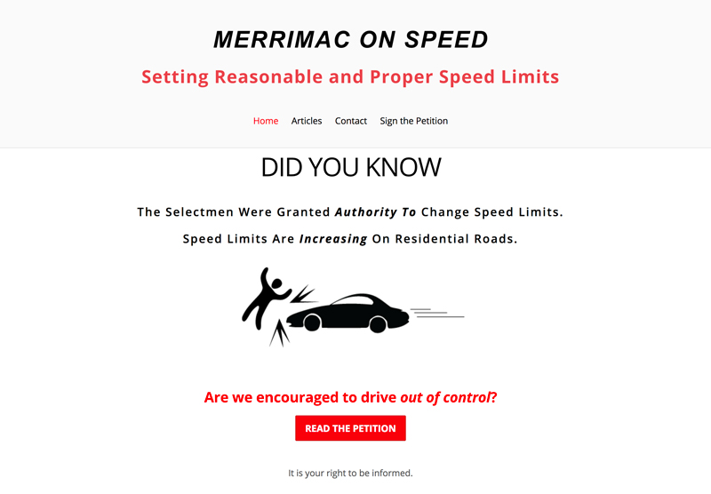 merrimac on speed website image